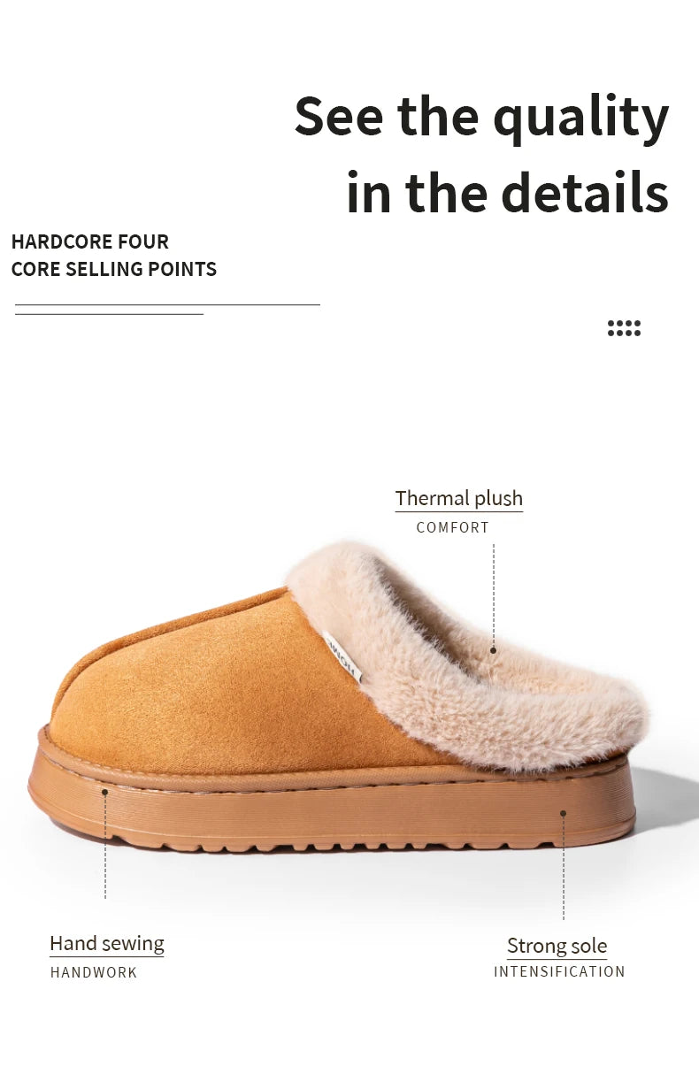 Fashion Women Fluffy Slippers